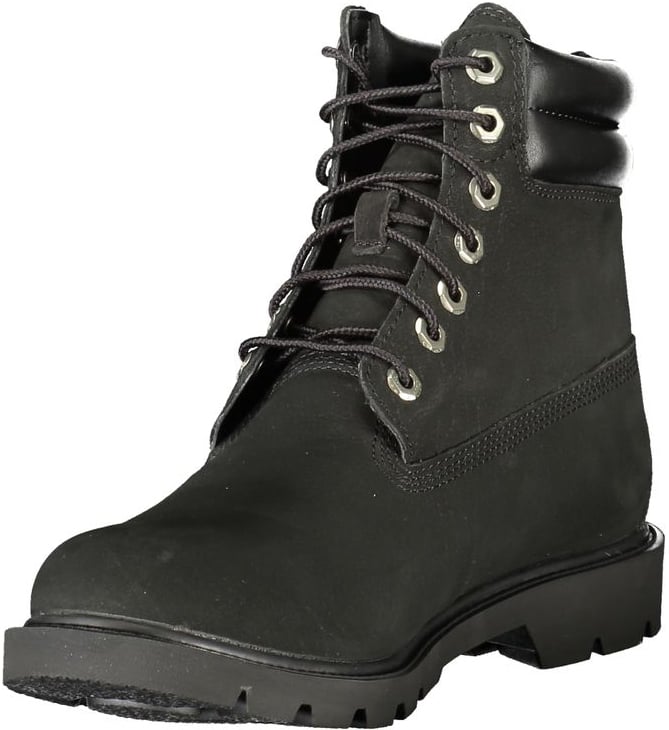 Timberland Nero Leather Men Ankle Boot