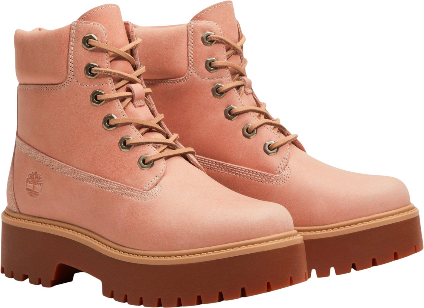 TIMBERLAND stivalistonestreet6inchlaceuplightpinkfullgrain image_1