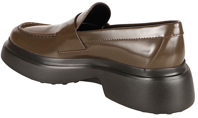 Sole Loafers In Brushed Calfskin