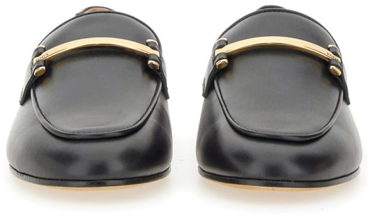 Pointed Toe Leather Loafers