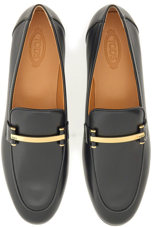 Pointed Toe Leather Loafers