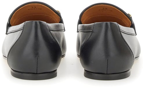Pointed Toe Leather Loafers