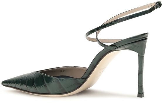 Tom Ford Bicolor Goatskin High Heel Pumps