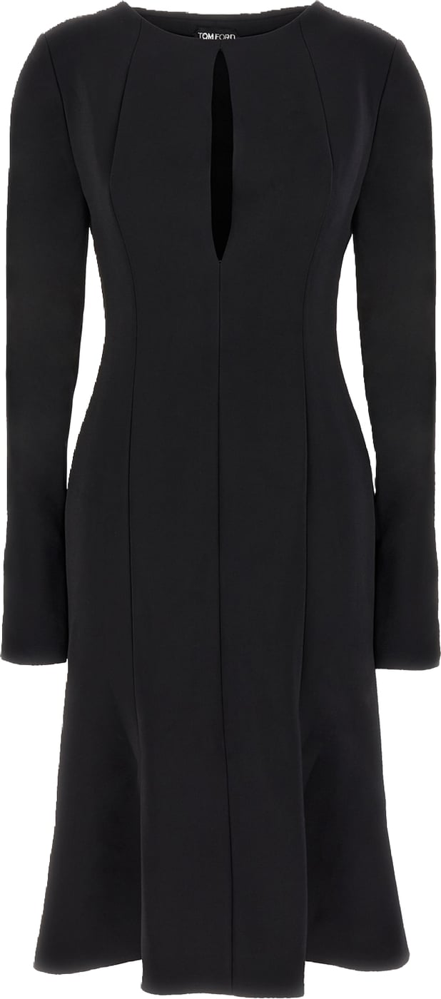 Tom Ford Black stretch viscose dress