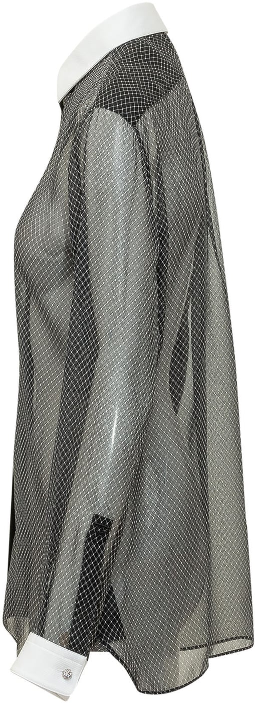 Camicia Losange con Motivo Geometrico