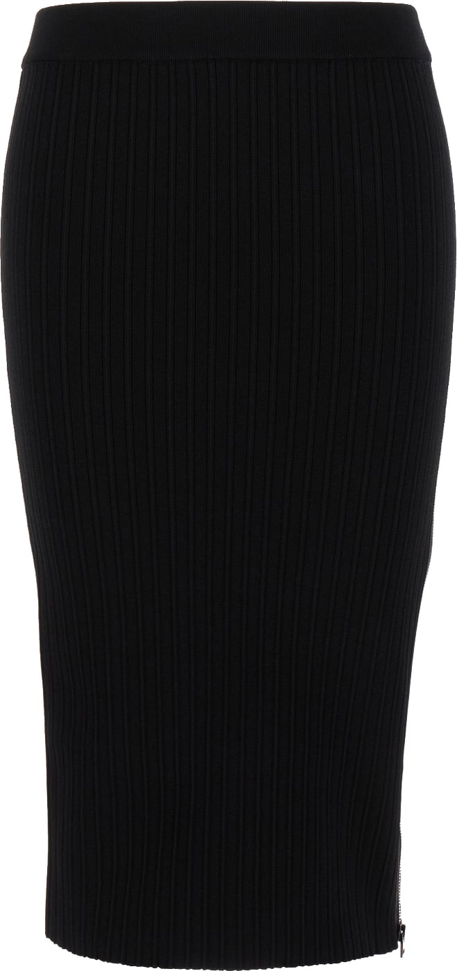 Tom Ford Black silk blend skirt