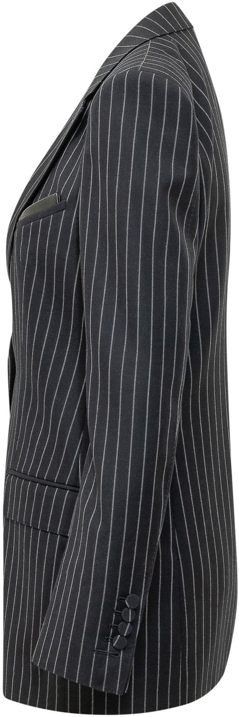 Giacca Western con Revers e Bottoni