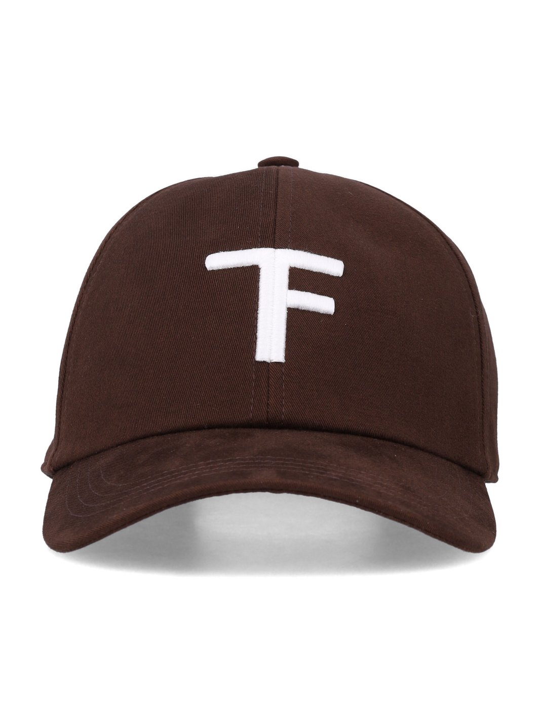 Structured Crown Baseball Cap With Embroidered Tf Logo