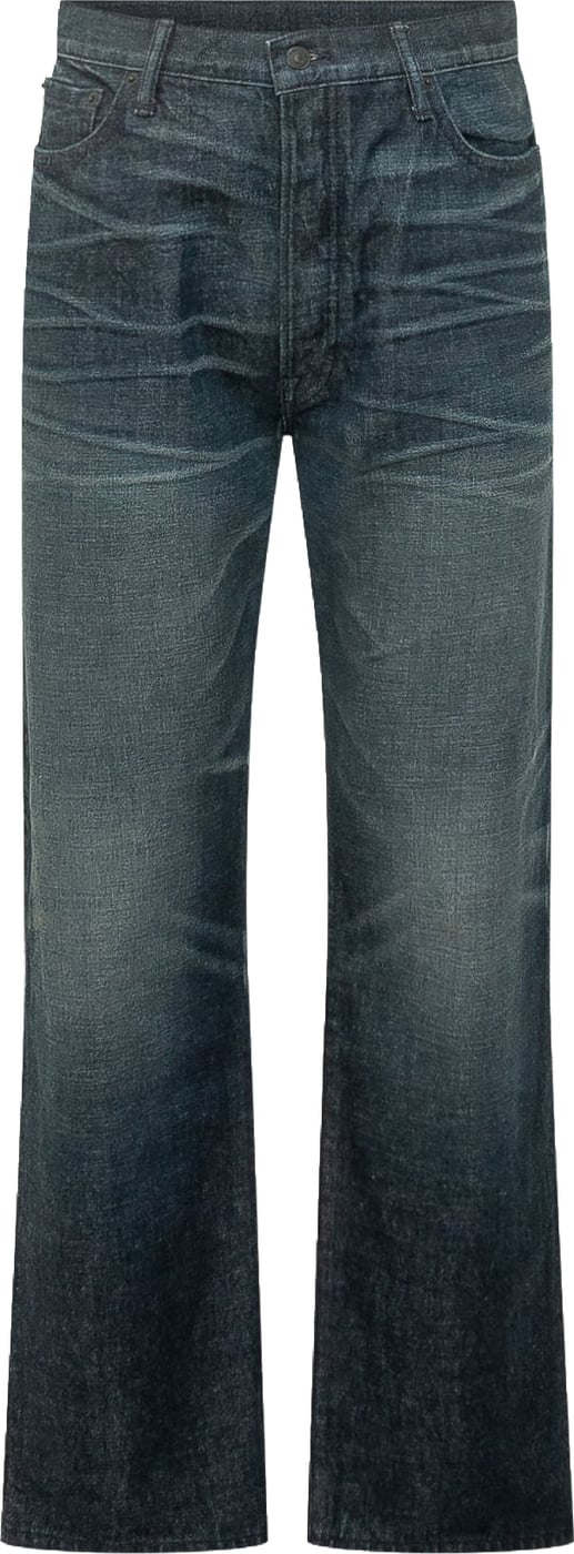 Jeans a Vita Bassa con Gamba Svasata