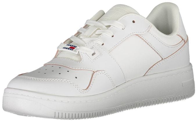 Tommy Hilfiger Bianco Leather Women Sneaker
