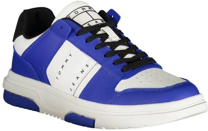 Tommy Hilfiger Blue Polyethylene Men Sneaker