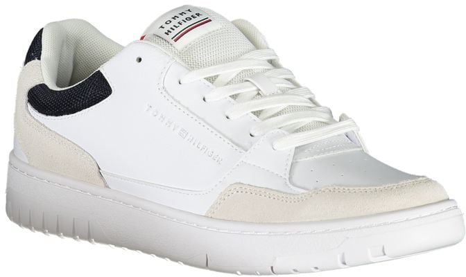Tommy Hilfiger White Polyethylene Men Sneaker