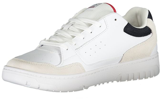 Tommy Hilfiger White Polyethylene Men Sneaker