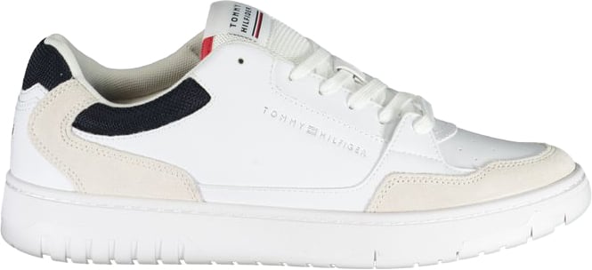 Tommy Hilfiger White Polyethylene Men Sneaker
