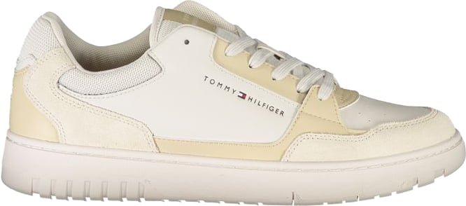 Tommy Hilfiger Beige Polyurethane Men Sneaker