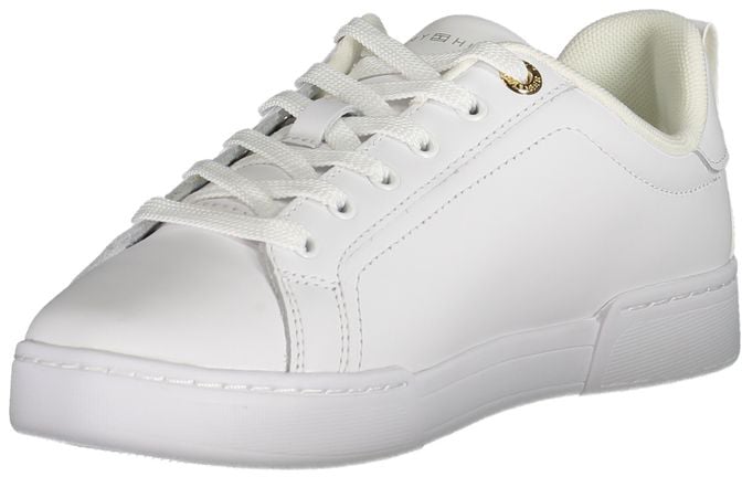 Tommy Hilfiger Bianco Leather Women Sneaker