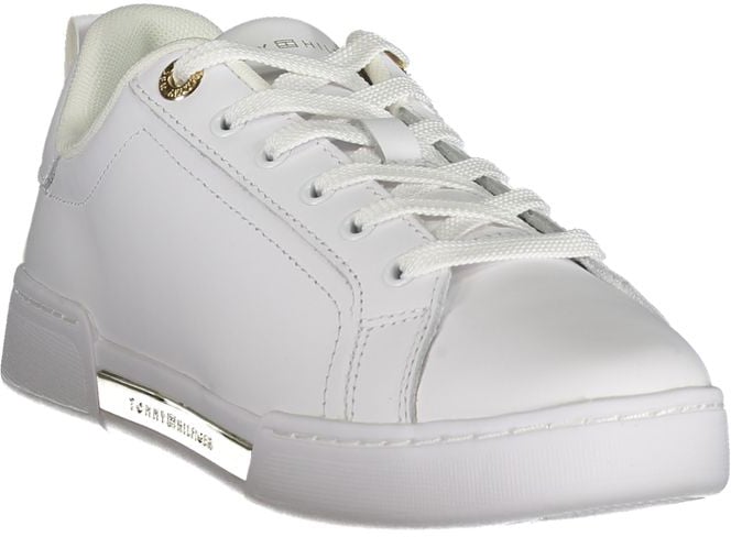 Tommy Hilfiger Bianco Leather Women Sneaker