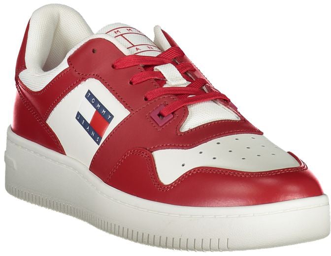 Tommy Hilfiger Rosso Leather Men Sneaker