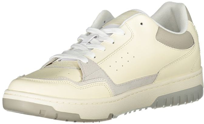 Tommy Hilfiger Beige Sports Sneakers with Unique Embroidery