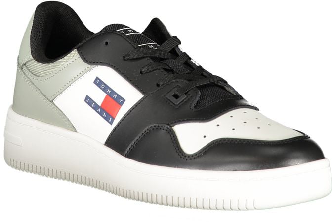 Tommy Hilfiger Nero Leather Men Sneaker