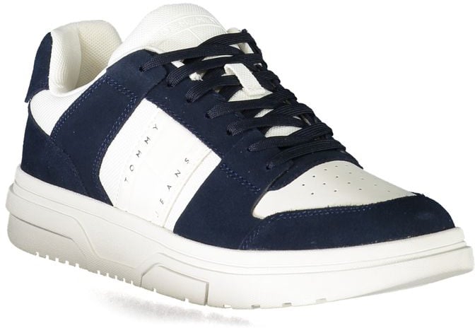Tommy Hilfiger Blue Polyurethane Men Sneaker