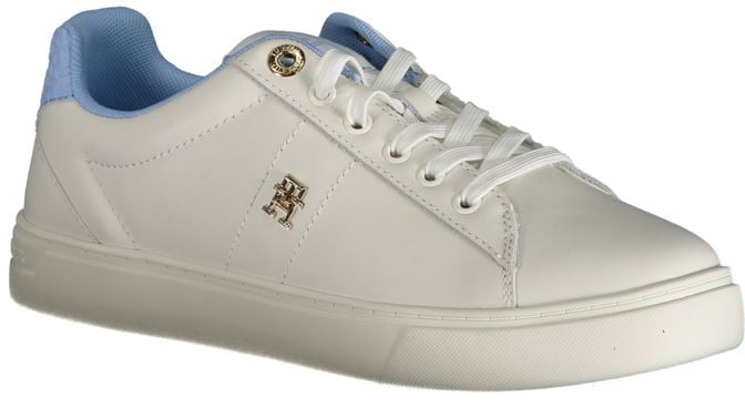Tommy Hilfiger Azzurro Polyurethane Female Sneaker