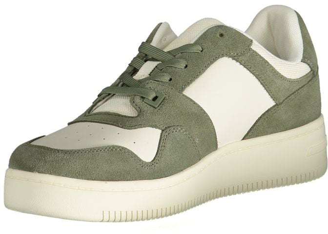 Tommy Hilfiger Verde Leather Men Sneaker
