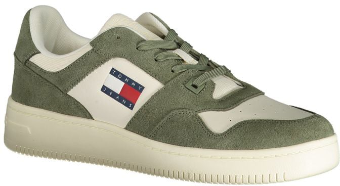 Tommy Hilfiger Verde Leather Men Sneaker
