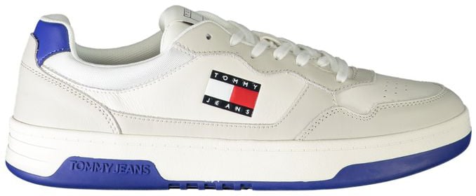 Tommy Hilfiger Bianco Polyurethane Men Sneaker