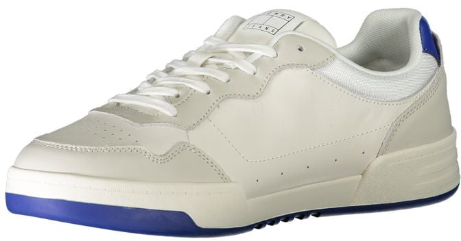 Tommy Hilfiger Bianco Polyurethane Men Sneaker