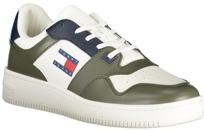 Tommy Hilfiger Verde Leather Men Sneaker