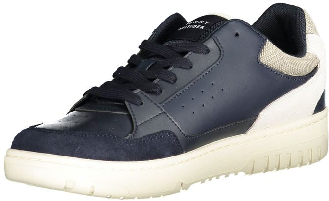 Tommy Hilfiger Blue Polyurethane Men Sneaker