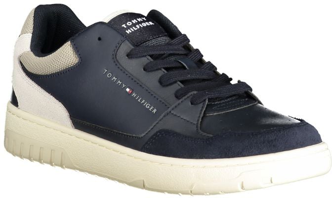 Tommy Hilfiger Blue Polyurethane Men Sneaker