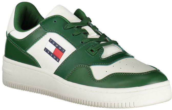 Tommy Hilfiger Verde Leather Men Sneaker