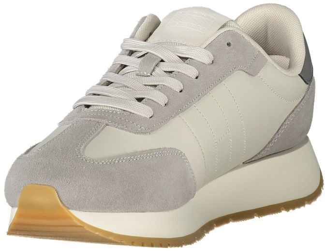 Tommy Hilfiger Grigio Polyurethane Men Sneaker