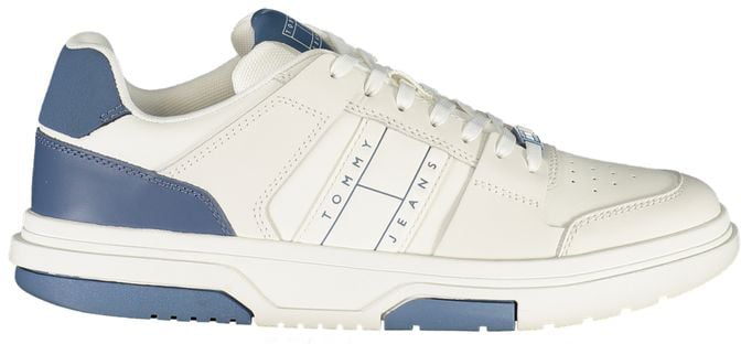 Tommy Hilfiger Bianco Polyurethane Men's Sneaker