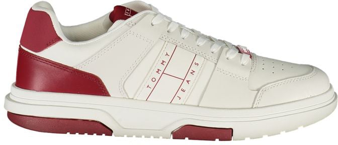 Tommy Hilfiger Red Polyurethane Men's Sneaker