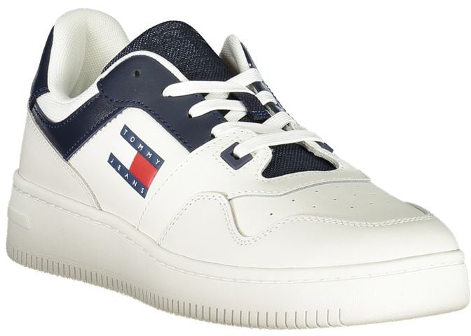 Tommy Hilfiger Blu Leather Men Sneaker