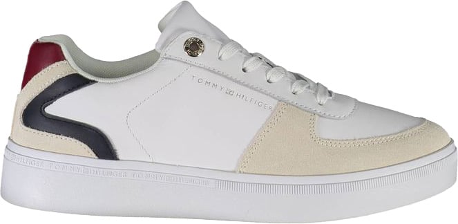 Tommy Hilfiger White Polyester Women Sneaker