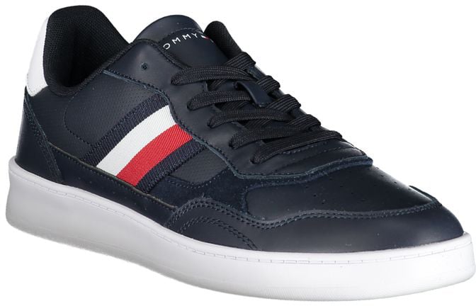 Tommy Hilfiger Blue Polyurethane Men Sneaker
