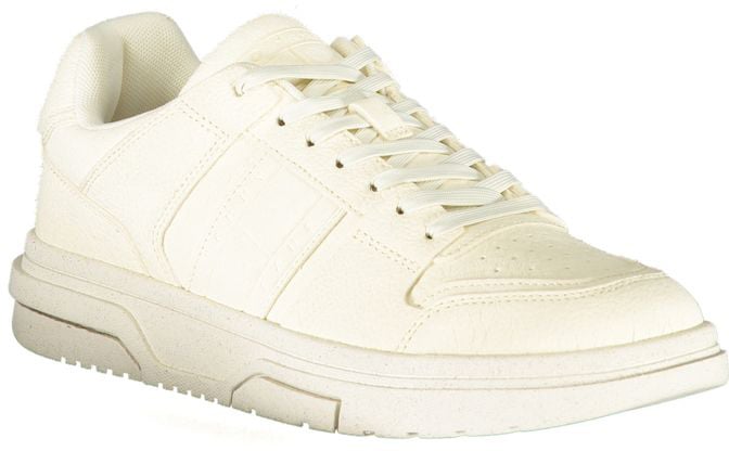 Tommy Hilfiger White Polyester Women Sandal