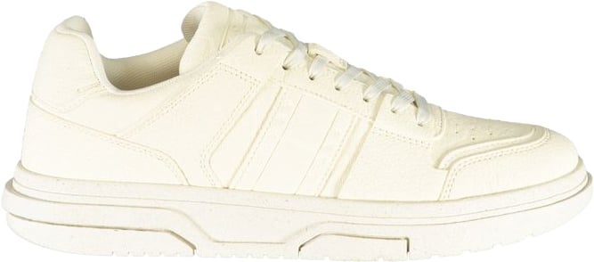 Tommy Hilfiger White Polyester Women Sandal