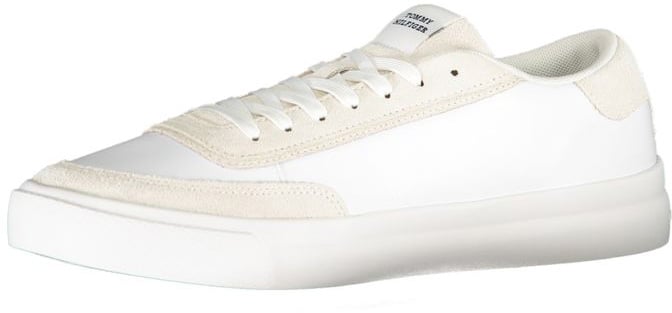 Tommy Hilfiger White Leather Men Sneaker