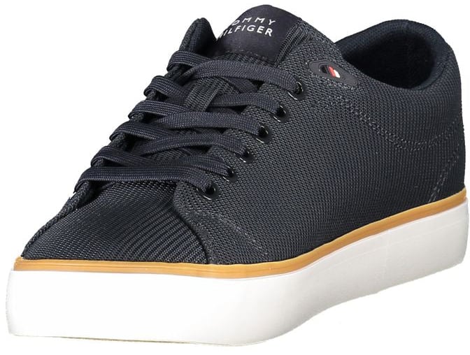 Tommy Hilfiger Blue Polyester Men Sneaker