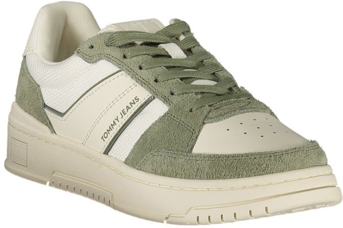 Tommy Hilfiger White Polyester Men Sneaker