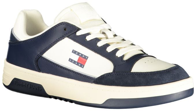 Tommy Hilfiger Bianco Polyurethane Men Sneaker