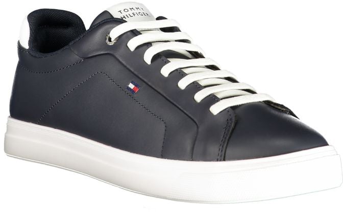 Tommy Hilfiger Blue Polyurethane Men Sneaker