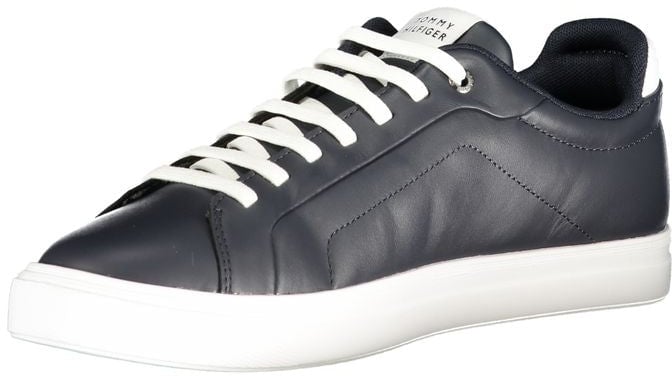 Tommy Hilfiger Blue Polyurethane Men Sneaker