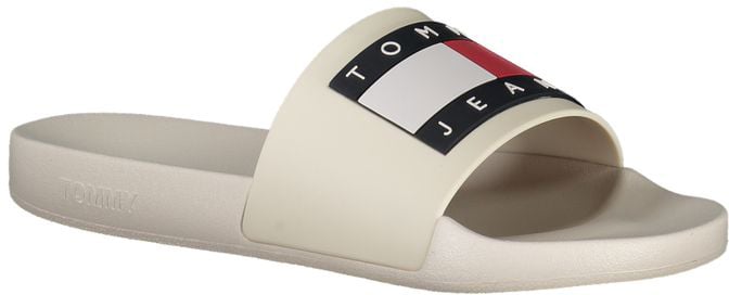 Tommy Hilfiger Beige Polyurethane Men's Slipper