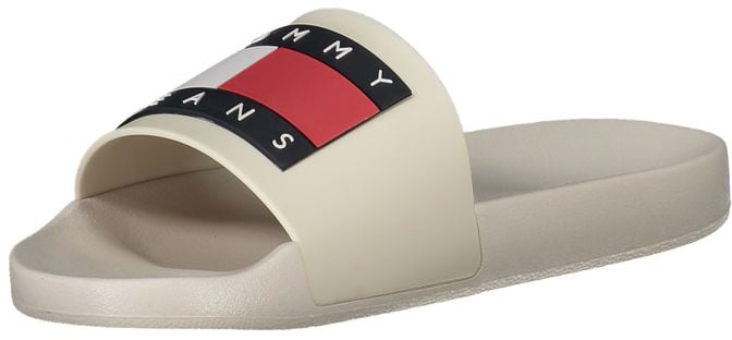 Tommy Hilfiger Beige Polyurethane Men's Slipper